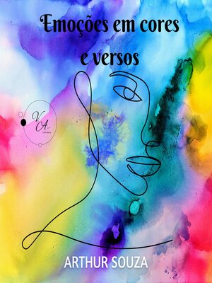 cover image of Emoções em cores e versos